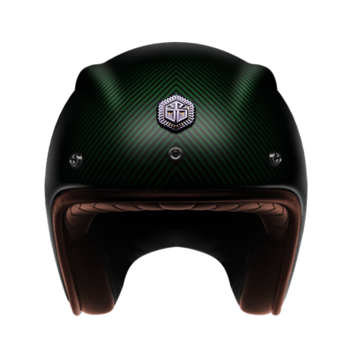 GUANG-Open Face Emerald-matte-f1-Casques-Guang-Helmet