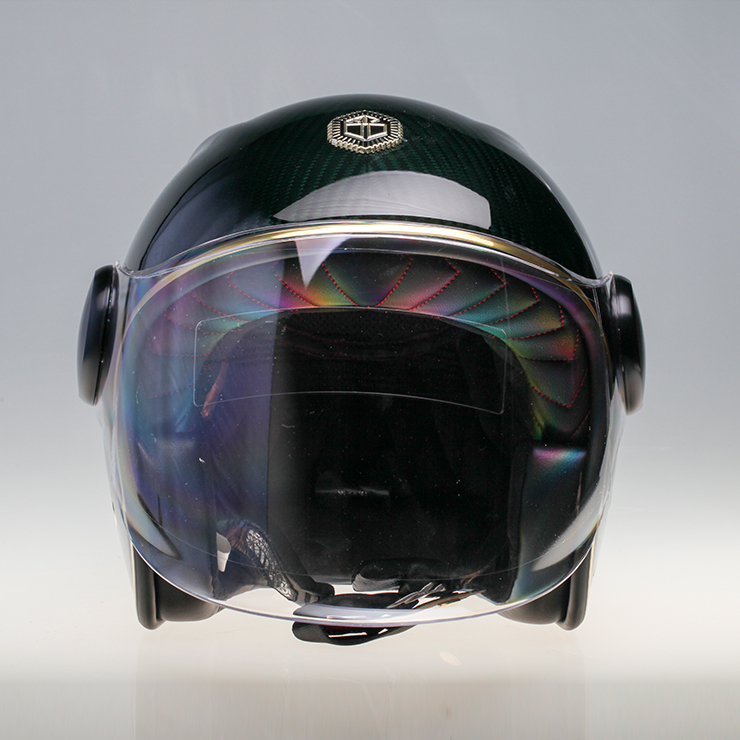 GUANG Jet Green Carbon Glossy Complex Style-M/L/XL